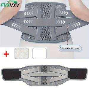 1PCS Back Braces for Lower Back Pain Relief with 4 StaysBreathable Back Support Belt for Men/WomenWorkHerniated Discs