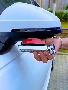 Sét 2 đèn hoạt động bằng năng lượng gió gắn ô tô xe máy