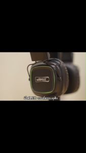 JMAX หูฟังบลูทูธแบบครอบหู ดีไซน์ทันสมัย วัสดุหุ้มหนังอย่างดี พร้อมปุ่มการใช้งานครบเครื่อง รุ่น JM-H2