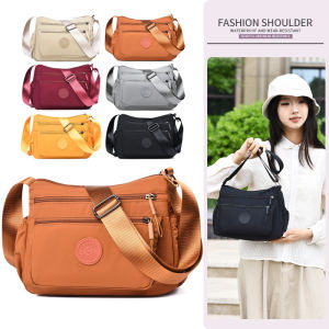 Fashion Women Crossbody Waterproof Travel Nylon Bag Large Bag Fashion Shoulder Bag Sling Bag