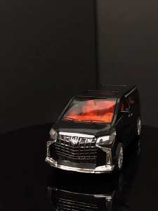 Alloy Kids Car Model Toy Truck Off-road Business Vehicle Pull Back Sound Light Open Door Gift