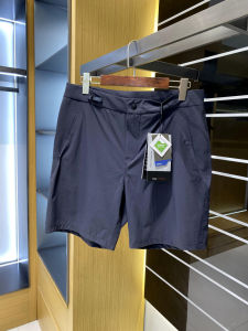 Leavo Johnson Summer High-End Tailored Shorts Mens Casual Straight Leg Five-Quarter Length Youth Fashion Daily Wear