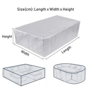 90 Sizes Outdoor Patio Garden Furniture Waterproof Covers Rain Snow Chair covers for Sofa Table Chair Dust Proof Cover