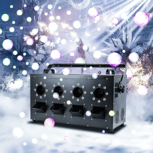 LED Smoke and Bubble Machine for Stage Performance Wedding Celebration Bar Large Venues