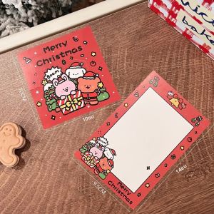 การ์ดคริสต์มาส20ชุดหัวหลังการ์ดบรรจุภัณฑ์การ์ดด้านล่างน่ารักบรรจุภัณฑ์ลายการ์ตูนการ์ดส่งไปรษณีย์ขนาดเล็กการ์ดอวยพร