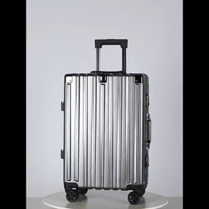 [SG STOCK] 20/24/28 aluminum frame luggage compartment ABS hard shell cabin size checked luggage trolley