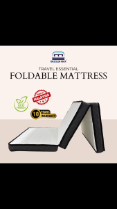 【FREE Shipping + FREE Bed Sheet】Dazzler Max 4 inch Foldable Coconuts Fibre Mattress Single Size