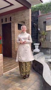 Baju Kurung Kebaya Modern / Kebaya Modern Set Rok Songket Basiba