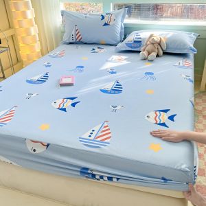 MINGSHA | Slip-resistant Cotton Fitted Sheet for Children