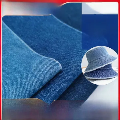 100% Cotton Denim Fabric 340g Spring Autumn Workwear Denim Material for Hats Bags Shoes And Clothing Modern Gradient Print