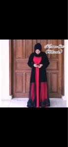 Abaya Karina Set Outer dan Inner