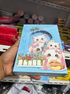 Diary Box Fancy KECIL 64K / Buku diary kunci dengan gembok Karakter