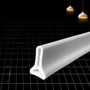 Bathroom Kitchen Self Adhesive Silicone Water Barrier Strip Toilet Ground Dry Wet Partition Shower Room Accessory