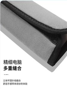 Car Safety Belt Shoulder Protector Cover Soft Wear Resistant Vehicle Decoration Accessories Comfortable Cushion for Summer Use