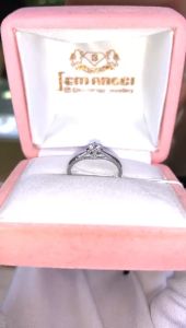 Cincin Berlian Certified GIA Semanggi Wanita - SMG 1305