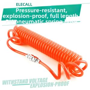 FEIYU | Spring-like Flexible PU Air Hose with Quick Connect