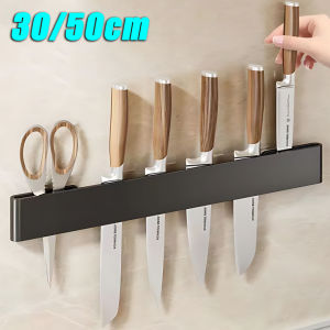 Wall Mounted Knife Holder Kitchen Multifunctional Shelf Knife Holder Kitchen Knife Holder  Shelf Kitchen Storage Accessories