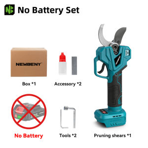 75MM Brushless Electric Pruner Shear 4 Gears Cordless Fruit Tree Pruning Scissors Cordless Pruning Shears Power Tools For Makita Battery Pin