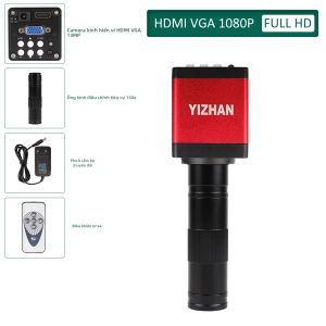 KUAIQU | Camera Kính Hiển Vi Kỹ Thuật Số 13MP Full HD HDMI Có Cổng VGA 150X Zoom Có Thể Điều Chỉnh Cánh Tay Kim Loại Có Thể Điều Chỉnh Giá Đỡ Ống Kính Công Nghiệp