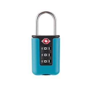 FONIX Luggage Lock Cable Travel Lock TSA Approved Cable Travel 3 Digit Combination Lock Safe Padlock for Suitcases Baggage Backpacks Small Cabinets Briefcases Computer Bags
