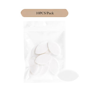 10 Pcs/Pack Lash Sponge for Practice Eye Shaped Lash Extension Practice Sponge Eyelash Map Sponges Face Makeup Supplies
