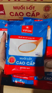 Muối I-Ốt Cao Cấp Vifon 950g -VF49