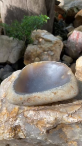 Gạt tàn thuốc đá mã não GTT02 Sang Trọng & Độc Đáo nặng 500gr (KT: 9 x 12cm)