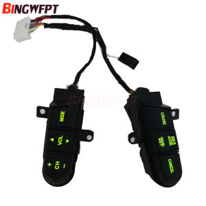 Green Backlight 36770-SNA-A12 Steering Wheel Pad Cruise Audio Remote Switch For Honda Civic Jazz 2006 -2011 For FIT 2008-2014
