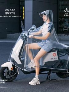 Áo Mưa Dày Phóng To Cho Toàn Thân Chống Thấm Nước Khi Đi Xe