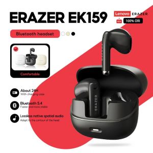 Lenovo ERAZER EK159 True Wireless Earbuds | Bluetooth 5.4 Low Latency HD Stereo HIFI Built-in Mic