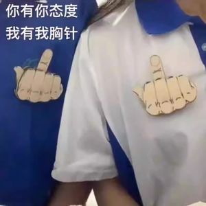 Middle Finger Brooch DIY Birthday Gift for Boys and Girls Friends Girlfriends Funny Funny Strange Toys