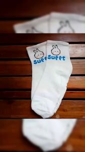 5 Pairs Women Socks Cute Bear Rabbit Smiley Stripes Casual Crew Socks Novelty Animal Graphic Ankle High Socks Gift Idea for Women and Girls