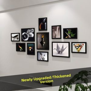 Simple Modern European Style Picture Frame Combination Wall Photo Display Decorative Living Room Restaurant Decor