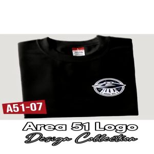 Area 51 Logo Design Collection Minimal Trendy Tee-shirt For Men & Women