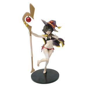 Bandai | Original Genuine Gods Blessing on This Wonderful World 24cm Megumin Action Figure Cute Figurine For Girls Droppshiping
