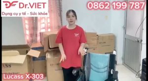 Xe Lăn Tay Du Lịch Cao Cấp Lucass X-303