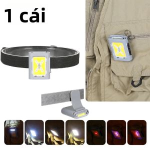 Đèn Pin LED Cảm Ứng Sạc Lại Siêu Sáng Tích Hợp Nam Châm Dùng Cho Công Việc Đi Bộ Đường Dài Câu Cá Chạy Bộ Cắm Trại