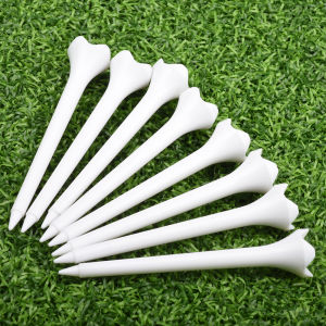50 Pieces of 70/83MM Plastic ABS Material Durable and Sturdy Golf Course Training Golf Tee