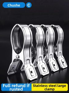 CHUSHE | Extra Large Strong Windproof Stainless Clothespins