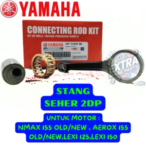 STANG SEHER KODE PART 2DP ORIGINAL YAMAHA PISTON Nmax/Lexi/Aerox 155 BERKUALITAS ASLI 100% ORIGINAL.
