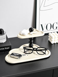 Entrance Hallway Key Holder Storage Organizer Box Decorative Fragrance Display Shelf Home Decor Plastic Key Storage Rack