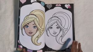 Barbie - B. Cool B You Copy The Color Book Ages 3+