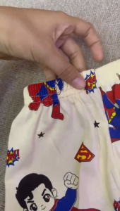 Sertelan Baju Harian Anak Laki-laki Bahan Katun Lengan Pendek Usia Anak 3 Bulan-10 Tahun