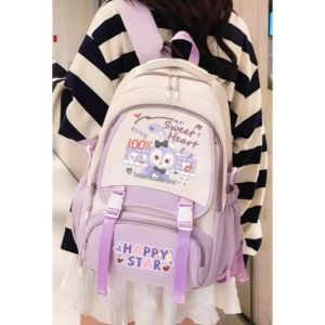 ARMELIA SHOP Tas Anak SD Hevy Star Ransel Sekolah Perempuan