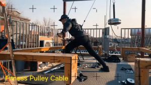 Kabel Sling Gym Stainless Steel Tali Kabel Gym Heavy Duty Bahan Baja Untuk Rumah