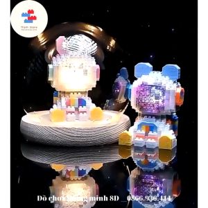 Mô hình lắp ráp phi hành gia có đèn Led Lego đồ chơi phi hành gia hot trending - Quà tặng sinh nhật ý nghĩa