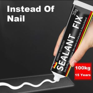 Lem Sealant Fix Super Kuat Lem Stainless Kaca Keramik Besi Anti Bor Cepat Kering