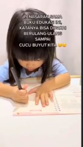 SANK MAGIC PRACTICE BOOK / BUKU LATIHAN MENULIS MENGGAMBAR TINTA BISA HILANG  1 SET ISI 4 BUKU + PULPEN DAN REFILL / BUKU PANDUAN BELAJAR