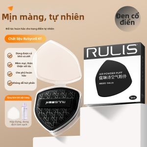 RULIS | Bông Phấn Siêu Mềm Dùng Được Ướt Và Khô Không Thấm Bột Cho Kem Nền Cushion