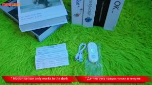 Motion Sensor Light Magnetic Downlight USB Rechargeable Human Body Inducttion Wireless LED Night Light for Cabinet Stairs